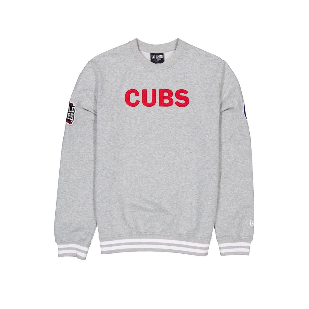 New Era Chicago Cubs Gray Logo Select Crewneck - Size M